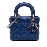 Mini Lambskin Cannage Lady Dior